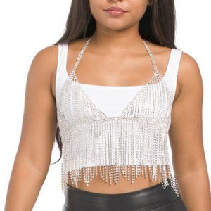 Natasha Rhinestone Bralette